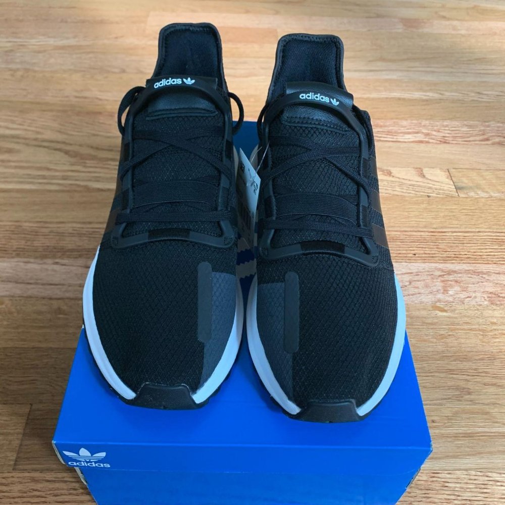 Adidas U Path Run Black / Cloud White Mens Shoes - Picture 3 of 7